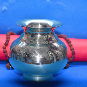 Brass Lota Kalash for Pooja | Traditional Mandir Lota for Holy Water & Ritual Use