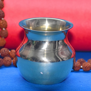 Brass Panchpatra with Spoon & Bowl | Traditional Panch Patra Set for Daily Pooja & Mandir Use - Image 5